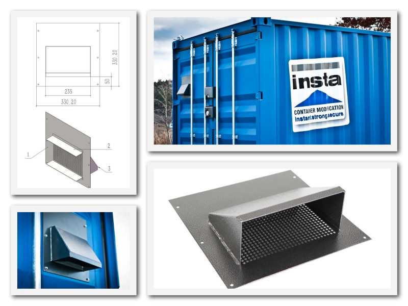 Vents are a must have item for every shipping container, that’s why we have improved our design!